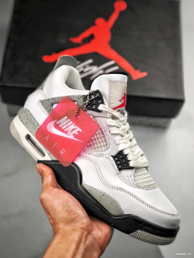 Cheap OG White 4 Air Cement (nike) Jordan 840606-192 0718